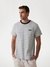 Guess White Indigo Crew Neck Stripes T-Shirt