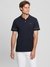 Guess Men Solid Polo Collar Short Sleeves T-Shirt