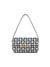 Navy Printed Magnet Tracie Shoulder Bag