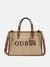 Guess Beige Textured Cherryvale Tote Bag