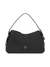 Black Textured Alisha Shoulder Bag