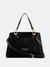 Black Textured Easthampton Small Satchel Bag
