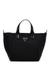 Black Solid Nylon Follie Small Tote