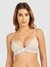 Guess Grey Cotton Carrie Triangle Bra