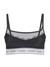 Guess Polyamide Self Design Black Bralette Bra