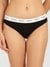 Guess Black Cotton Brazilian Brief
