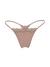 Guess Polymide Self Design Light Brown Eveline Thong Brief