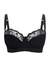 Guess Polyamide Lining Balconette Black Nylon Bra