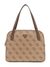 Guess Brown Printed Berta Travel Tote Bag