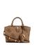 Guess Latte Logo Printed Queensland Mini Satchel Bag