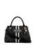 Guess Coal Logo Printed Noelle Luxury Satchel Bag