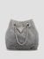 Silver Embellished Zalina Potli Bag