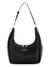 Guess Women Black Geometric Strap Handle Hobo Bag
