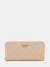 Guess Simply Taupe Logo Textured Phoebe Large Zip Around Wallet