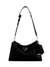 Black Self-Design Shoulder Bag