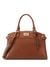 Cognac Solid Hayworth Satchel Bag