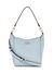 Guess Powder Blue Textured Brenton Girlfriend Bucket Bag