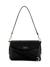 Guess Black Solid Brenton Flap Shoulder Bag