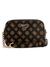 Mocha Logo Printed Noelle Crossbody Camera Bag