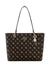 Mocha Logo Printed Noelle Small Shoulder Bag