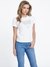 Guess Women Embellished Round Neck Short Sleeves T-Shirt