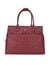 Guess Red Printed Jesco Tote