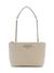 Light Taupe Quilted Nadira Status Tote Bag
