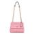 Guess Women's Pink PU Quilted Shoulder Bag