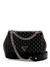 Guess Black Quilted Everlee Convertible Flap Crossbody Bag