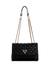 Guess Women's Black PU Quilted Shoulder Bag