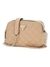 Beige Quilted Giully Camera Crossbody Bag