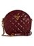 Burgundy Self-Design Crossbody Bag