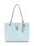 Women Ice Blue Quilted Regilla Small Noel Tote Bag