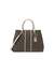 Dark Brown Printed Filmore Satchel Bag