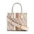 Guess Women Printed Pu Silvana 2 Compartment Mini Tote Bag