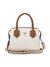 Off White Solid Dorval Satchel Bag