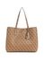 Brown Printed Meridian Girlfriend Tote Bag