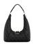 Guess Coal Logo Printed Calista Top Zip Shoulder Bag