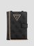 Guess Coal Logo Printed Laurel Chain Passport Holder