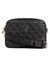Guess Polyurethane Grey Printed Women Meridian Camera Bag