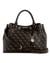 Black PU Printed Satchel Bag