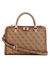 Latte Logo Brown Printed Orlina Logo Society Satchel Bag