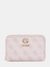Guess Orchid Logo Printed Zamira Medium Zip Around Wallet
