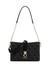 Coal Logo Monogram Polyurethane Zamira Top Zip Shoulder Bag