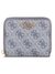 Guess Slate Logo Printed Katya Small Zip Around Wallet