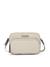 Guess Taupe Solid Zinnia Crossbody Bag