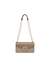 Taupe Printed Magnetic Snap Gracia Shoulder Bag