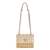 Guess Women's Gold Natural Cellulos Quilted Shoulder Bag