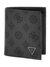 Guess Coal/Black Polyurethane Wallet