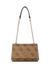 Latte Logo Printed Magnetic Snap Noelle Shoulder Bag